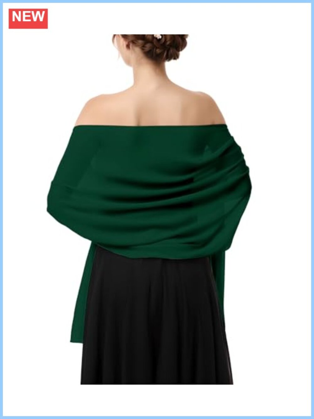 Chiffon Shawl Wrap for Women Wedding Evening Dress Cover Up One Size